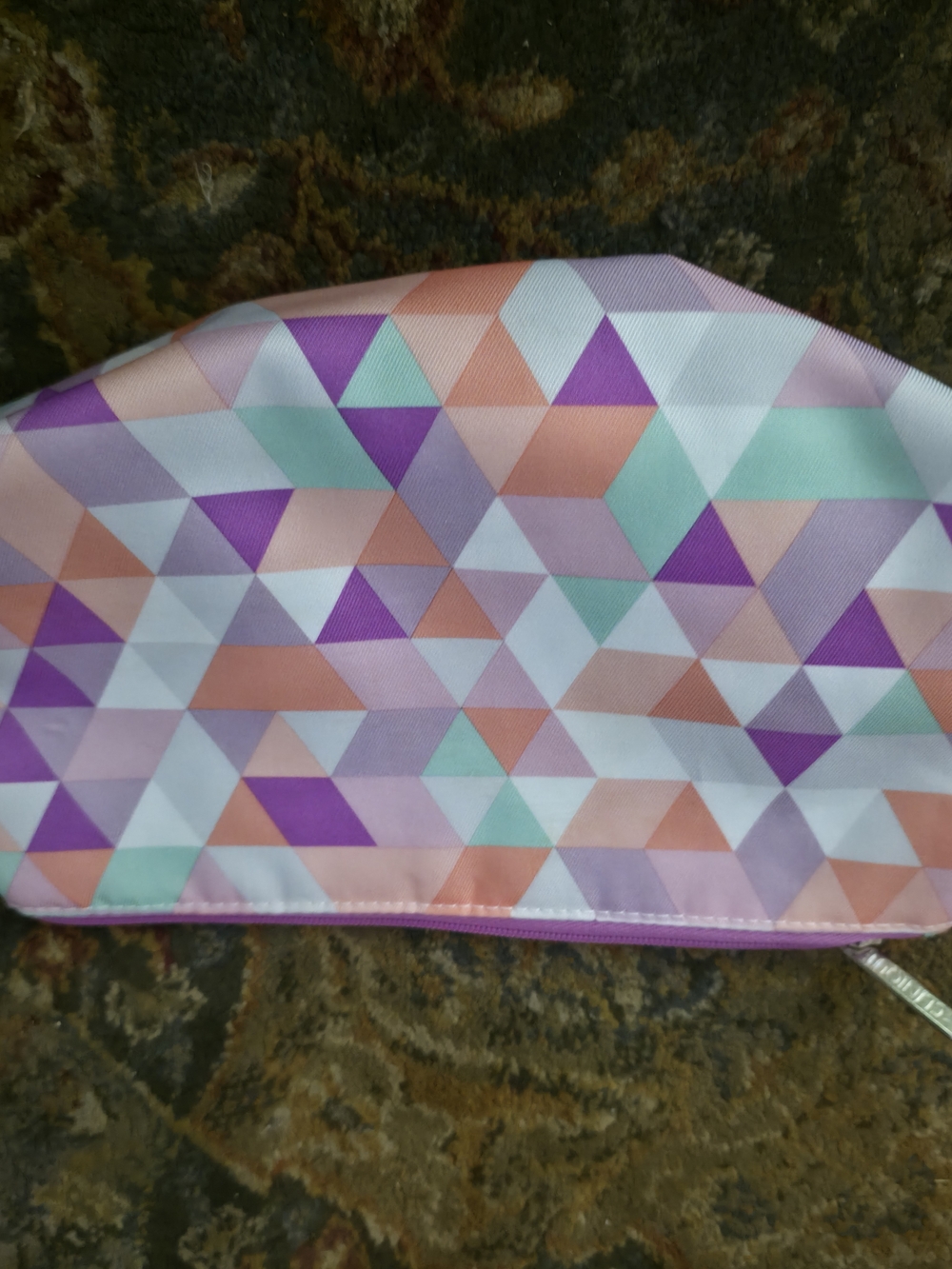 4/$25 Deal! Clinique Cosmetic Bag In Bright Design